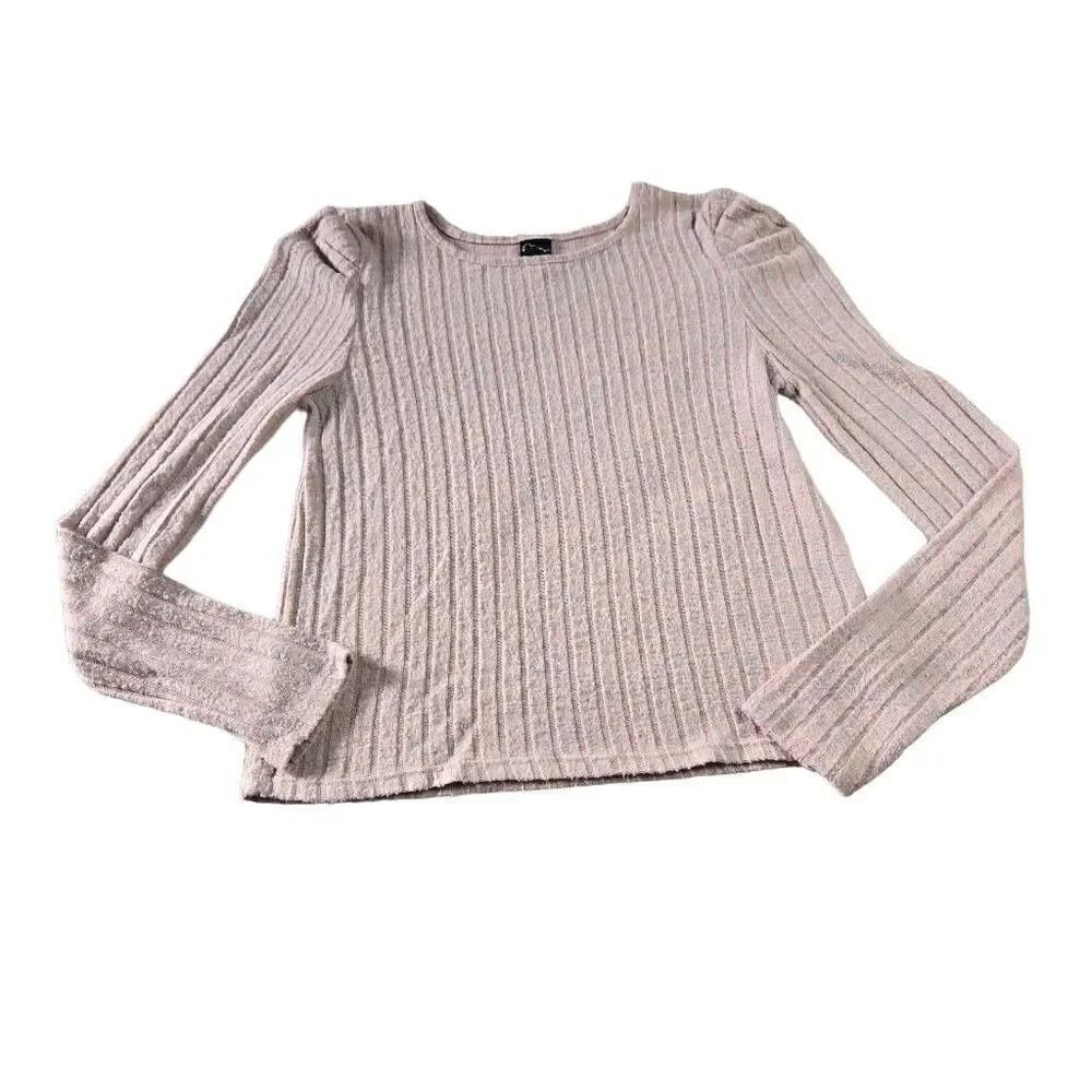 Art Class Ribbed Sweater Girl shirt XL. Longsleeve